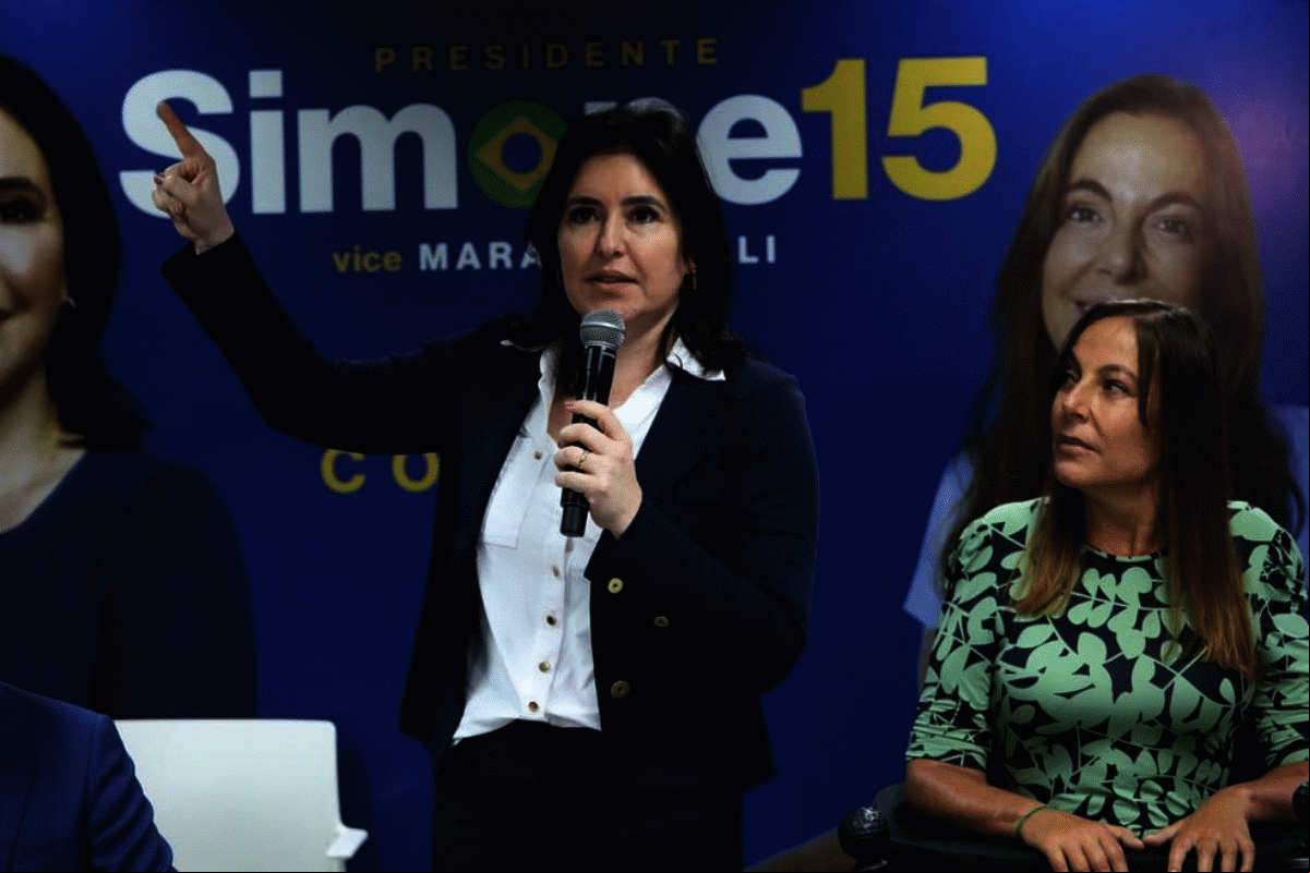 PSDB oficializa vice de Simone Tebet PSDB oficializa vice de Simone Tebet