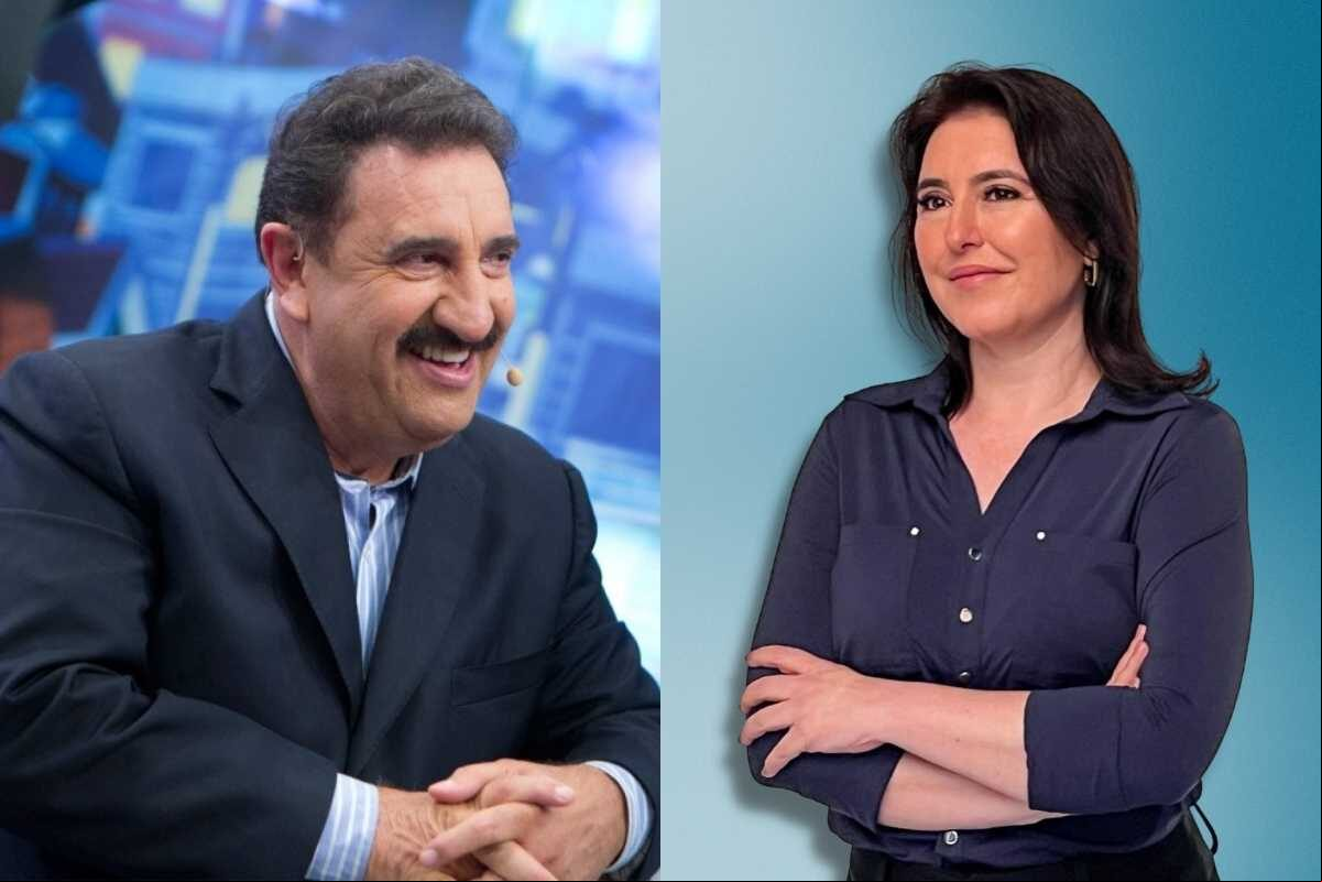 Simone Tebet em sabatina no SBT, no programa do ratinho Simone Tebet em sabatina no SBT, no programa do ratinho